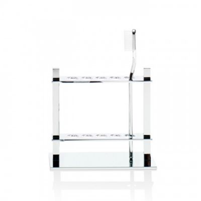 Decor Walther DW 330 Держатель для зубных щёток 15x7x13.5см, настольный, цвет: хром 817700