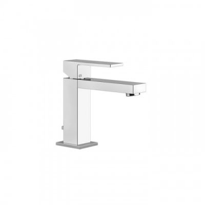 Gessi Rettangolo Смеситель для раковины на 1 отверстие с донным клапаном, цвет: хром 20001#031