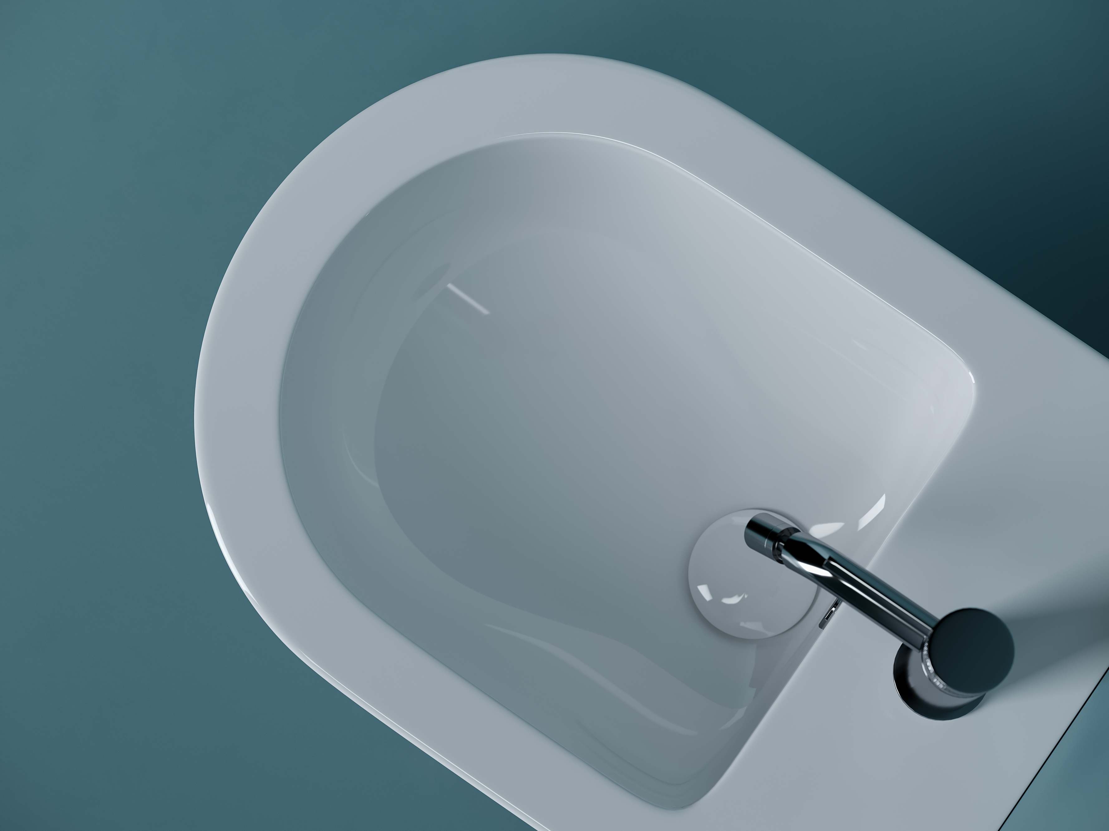 CN11002 Ceramica Nova Подвесное биде Uno
