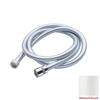 FL002A04Q AquaElite шланг для душа, 150 см, 1/2". белый матовый