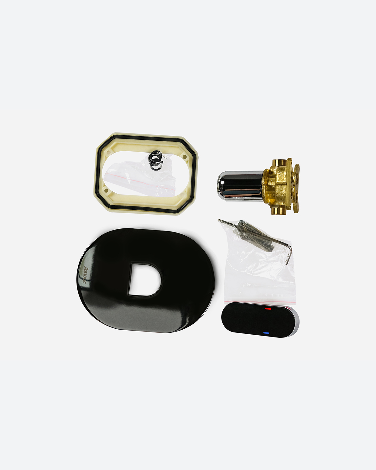 X070057 Смеситель скрытого монтажа Ravak Chrome CR 066.00 без переключателя для R-box