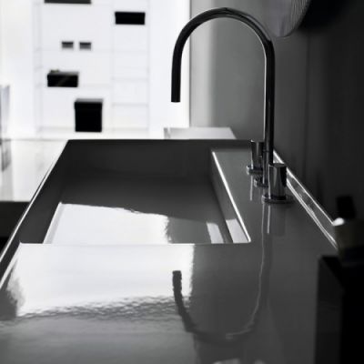Laufen Kartell Смеситель для раковины на 3 отв, с донным клапаносм, поворотный излив 166 мм, цвет: хром 3.1233.3.004.221.1