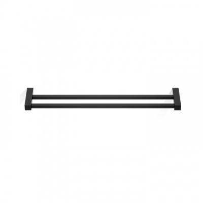 Decor Walther Corner HTD60 Полотенцедержатель 60см, двойной, подвесной, цвет: черный матовый 560460