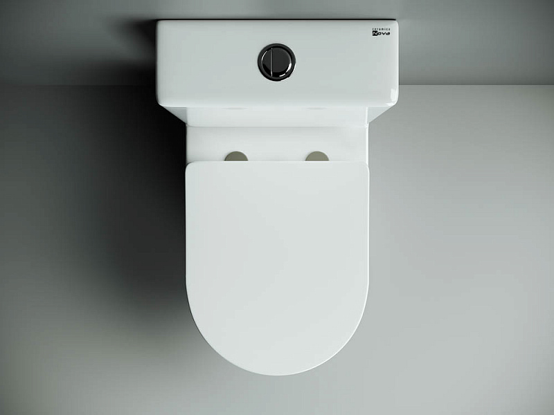 Ceramica Nova Metropol  Rimless Унитаз с бачком c крышкой плавного опускания CN4001