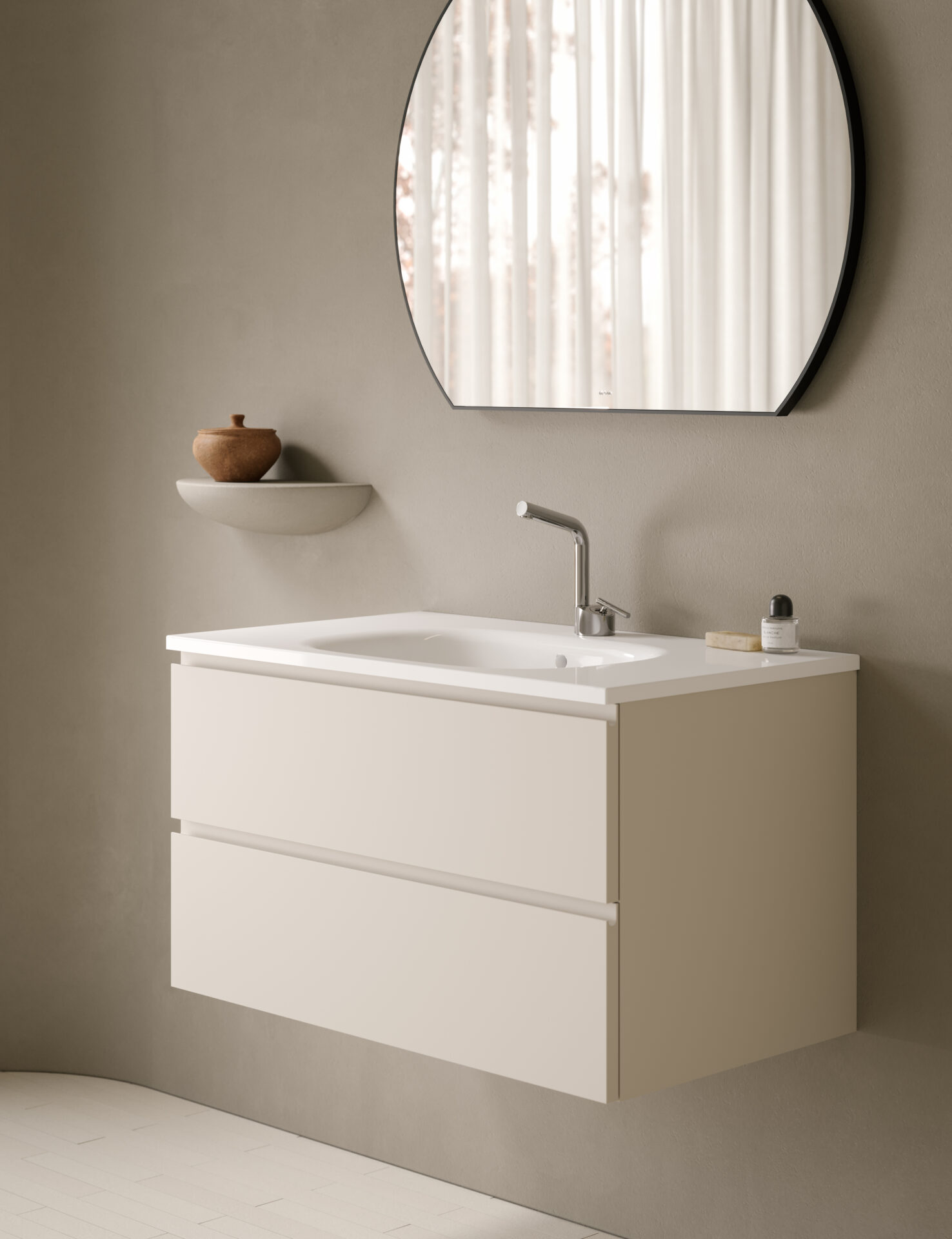 BL096.BI GLOBO BOULEVARD Раковина 960х510 мм, цвет белый глянцевый