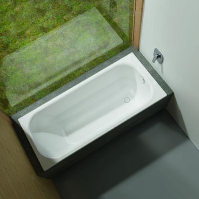 2949-000 AD PLUS AR Bette Form 2020 Ванна с шумоизоляцией 175х75х42см., BetteАнтислип и BetteGlasur® Plus, встраиваемая, белая