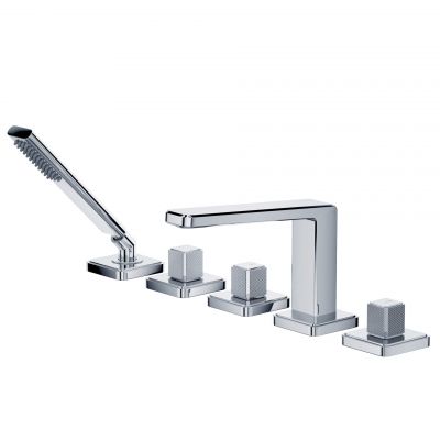 Maxonor ABSOLUTE PL12109 Смеситель для ванны встраиваемый, хром