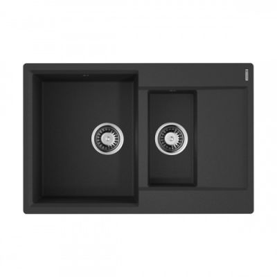 Кухонная мойка Omoikiri Daisen 78-2-BL Artgranit/черный 4993334