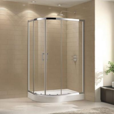 Душевой уголок 120x90 асимметричный Cezares ECO -O-RH-2-120/90-C-Cr