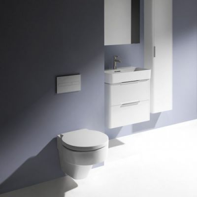 Laufen VAL Унитаз подвесной 53x39x36.5см, безободковый, с покр. LLC, цвет: белый 8.2028.1.400.000.1