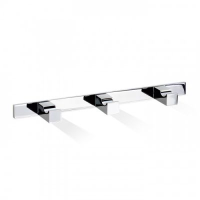 Decor Walther Corner HAK3 Панель с 3 крючками 18x4см, подвесной, цвет: хром 562100