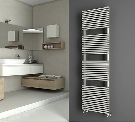 Cordivari Elen18, полотенцесушитель водяной 1160x530, цвет полированная сталь 3551440133138