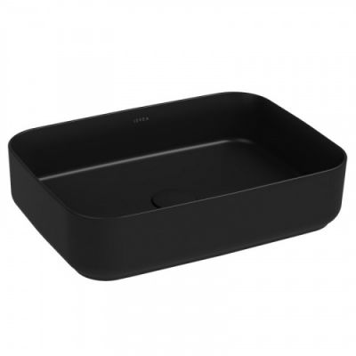 ISVEA Infinity раковина накладная 50x36 см, 10NF65050SV-2N чёрный матовый