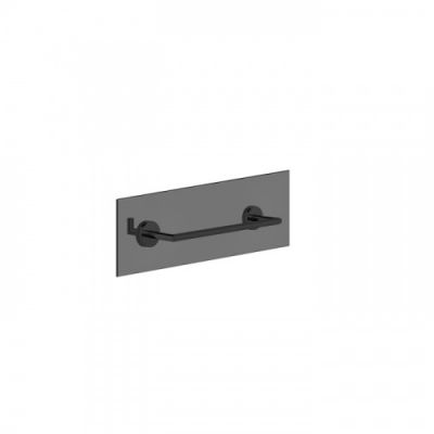 Gessi Tondo Полотенцедержатель для крепления на стекло. 30 см, цвет: Black XL 63724#299