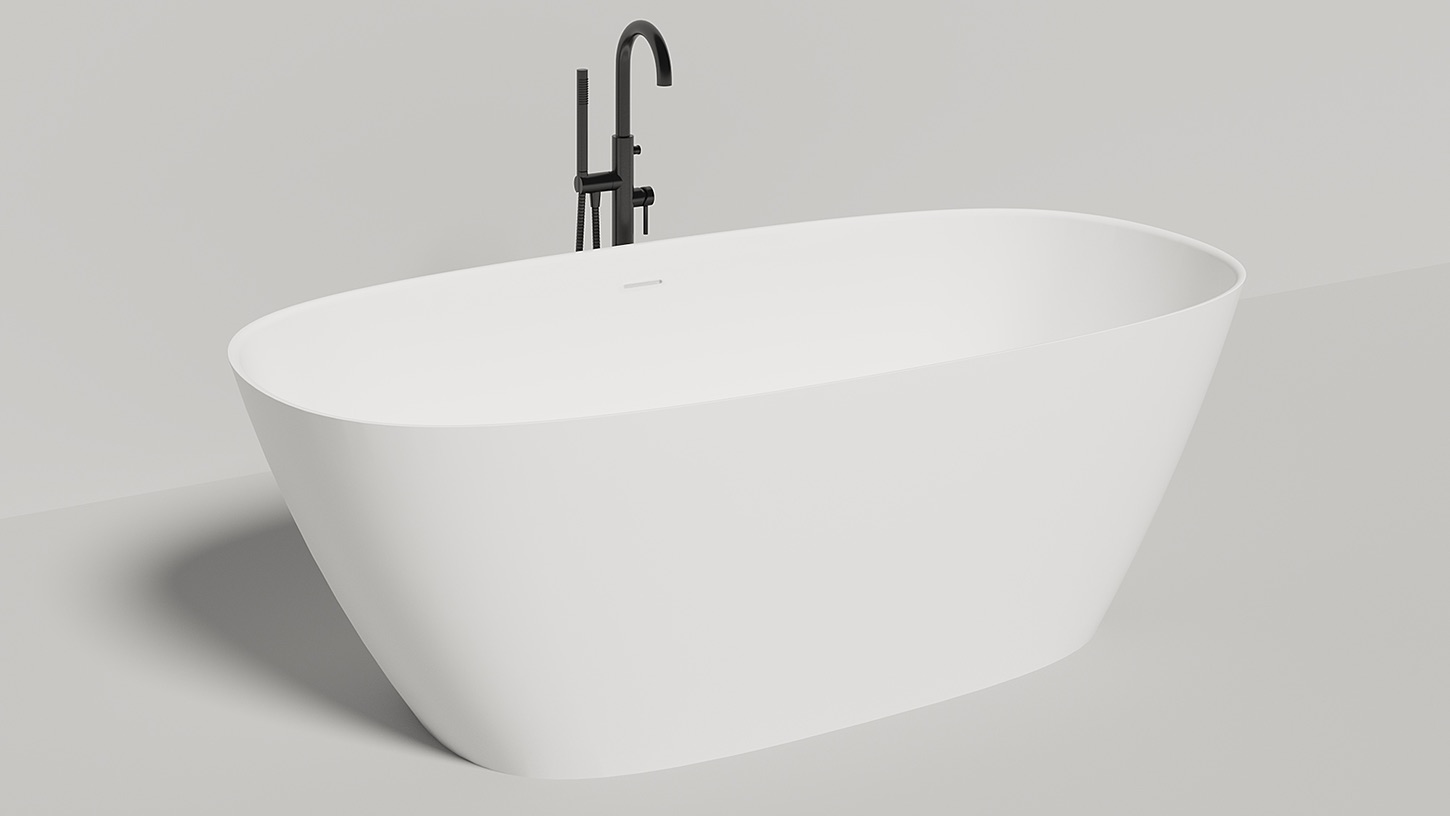 Salini SOFIA S-Sense Ванна отдельностоящая 185x90 белая глянцевая