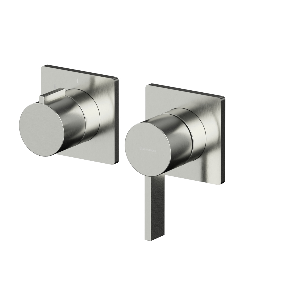 Внешняя часть смесителя для душа на 3 потребителя WHITECROSS XT1443NIB (брашированный никель)