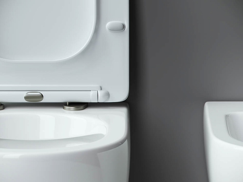 Ceramica Nova Metropol Rimless Унитаз подвесной с крышкой плавного опускания CN4002