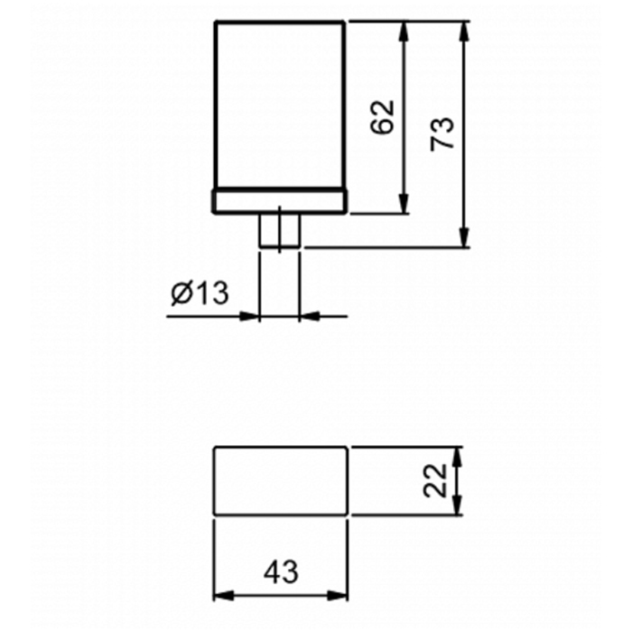 Fantini Venezia Ручка для смесителя, муранское стекло, цвет: хром-красный 29 02 N448CC