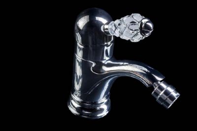 Смеситель для биде Boheme CRYSTAL Хром (одноручковый) 266-CRST