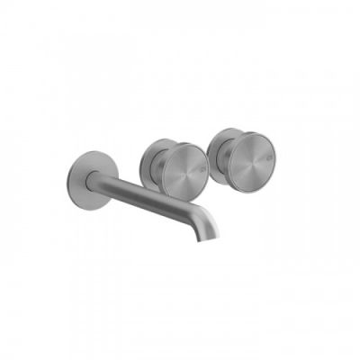 Gessi Origini Смеситель для раковины встраиваемый  с изливом на 3 отв, цвет: хром 66090#031