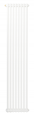 CH 2180-08 V001 1/2 Ral 9016 + 173511 Zehnder Charleston Completto радиатор отопления 2-х трубный 1792х368х62 нижнее подключение верхний термовентиль V001 1/2" Ral 9016 комплект set x2 SMB2T