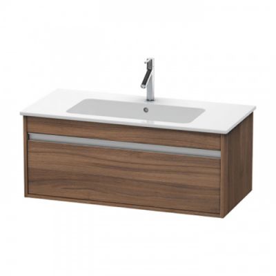 Duravit Ketho Тумба подвесная, 41x100x47.5см, с раковиной, 1 ящик, цвет: орех натуральный KT642007979