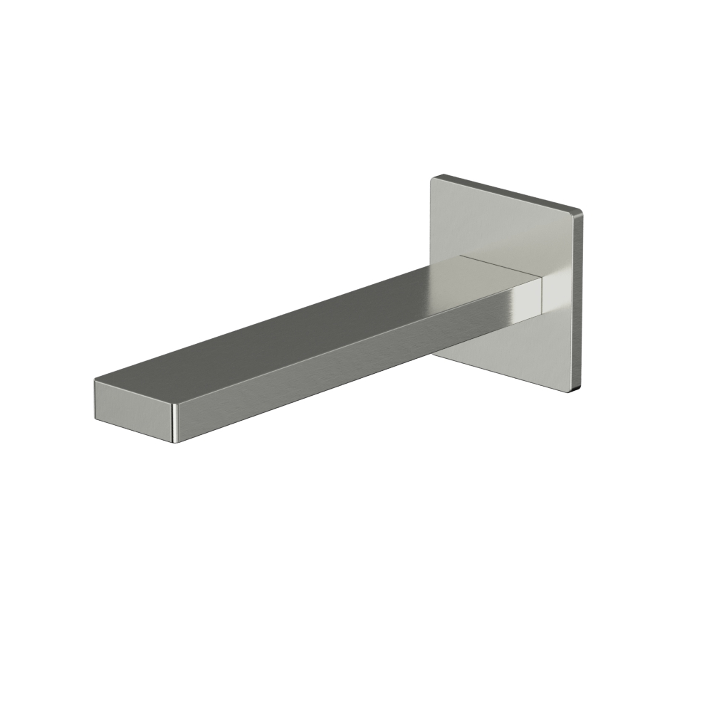 Излив настенный 186 мм WHITECROSS X1402NIB (брашированный никель)