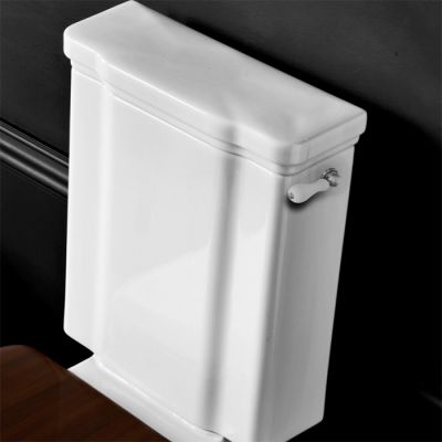 417901 Kerasan Waldorf Бачок для унитаза моноблок, с боковым отверстием для ручки, цвет белый