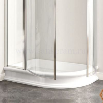 Поддон для душа керамический 120x80 Kerasan Retro 1332bi