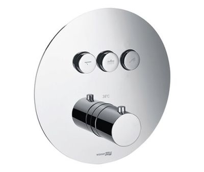 WasserKRAFT Dinkel 5844 Thermo Смеситель для ванны и душа, хром