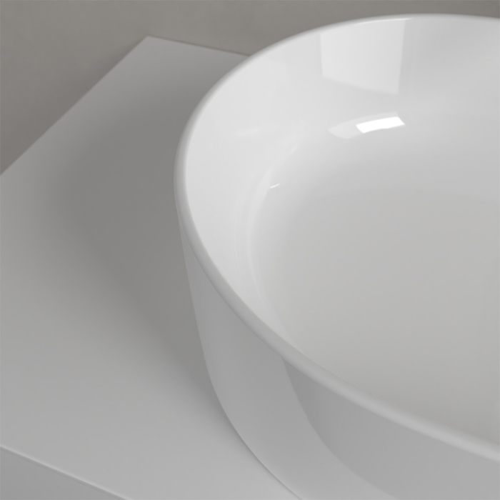Раковина Villeroy&Boch Collaro 560*360 CeramicPlus, цвет-альпийский белый 4A1956R1