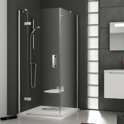 9SL70A00Z1 Неподвижная стенка Ravak SmartLine SMPS-90 хром+транспарент левая