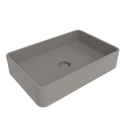 MWL60CEN Flaminia Mini раковина 600х400х130h мм, накладная/подвесная, цвет пепельный