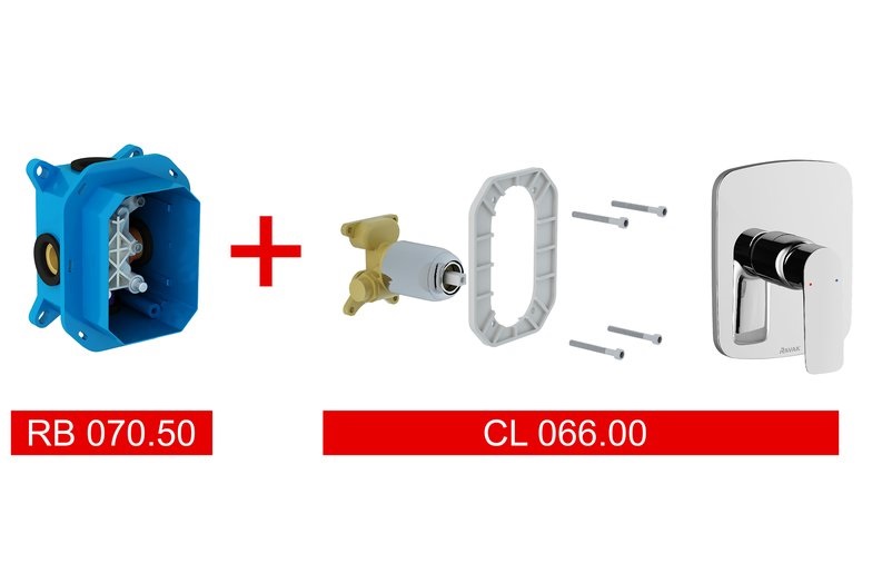 Смеситель встраиваемый RAVAK Classic CL.062.00 (X070089)