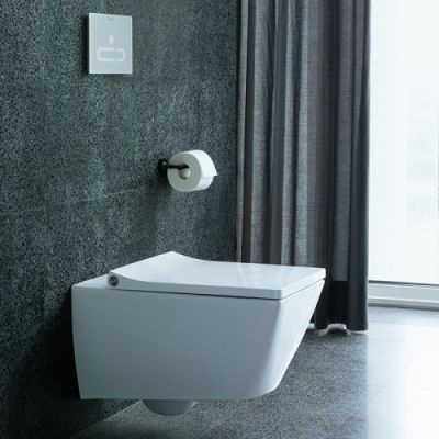Duravit Viu Унитаз подвесной 37x57см, rimless, вкл. крепление Durafix, с покрытием WG, цвет: белый 25110900001