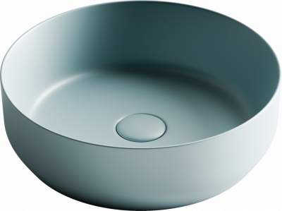 Раковина накладная круглая d390 Ceramica Nova Element CN6022MLG зелёный
