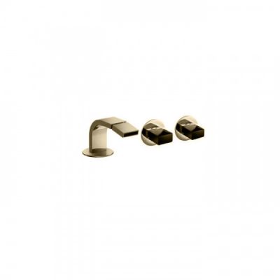 Fantini Venezia In Смеситель для биде, 1 отв., излив: 132 мм, цвет: Matt British Gold PVD 29 P6 N511SB