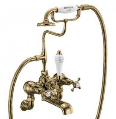 Смеситель на ванну Burlington CL17-QT GOLD