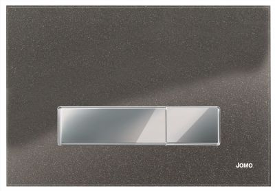 167-33001820-00 Jomo AMBIENTE клавиша для смыва в комплекте с рамкой, чёрный металик