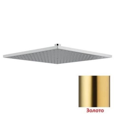 Верхний душ 30x30 AquaElite SF048A06Q золото