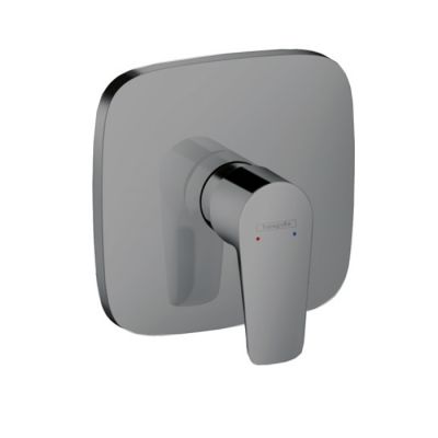 71765340 Hansgrohe Talis E Встраиваемый смеситель для душа, внешняя часть, цвет: шлифованный черный хром