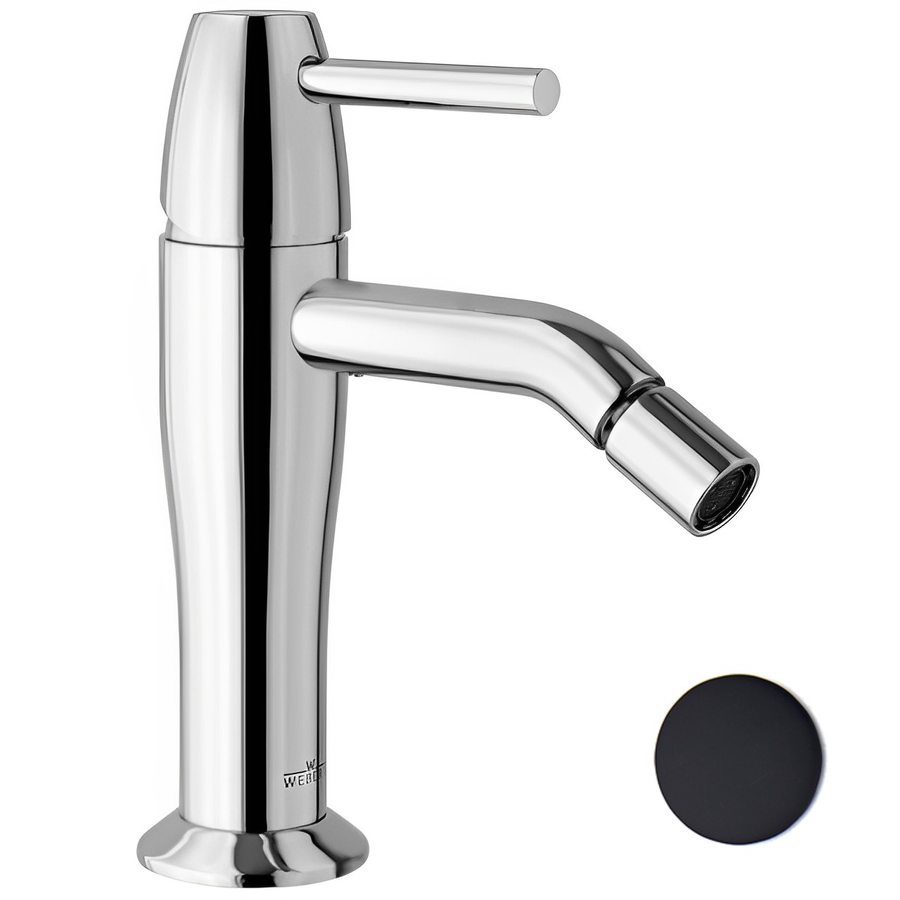 Смеситель для биде Webert Opera Moderna OE840102560 чёрный матовый