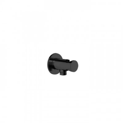 Gessi Ingranaggio Держатель для душевой лейки с выводом воды, цвет: Black XL 63461#299