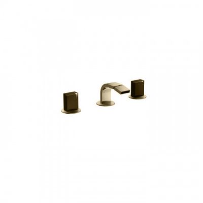 Fantini Venezia In Смеситель для биде, 3 отв., излив: 135 мм, цвет: Matt British Gold PVD 29 P6 N509S