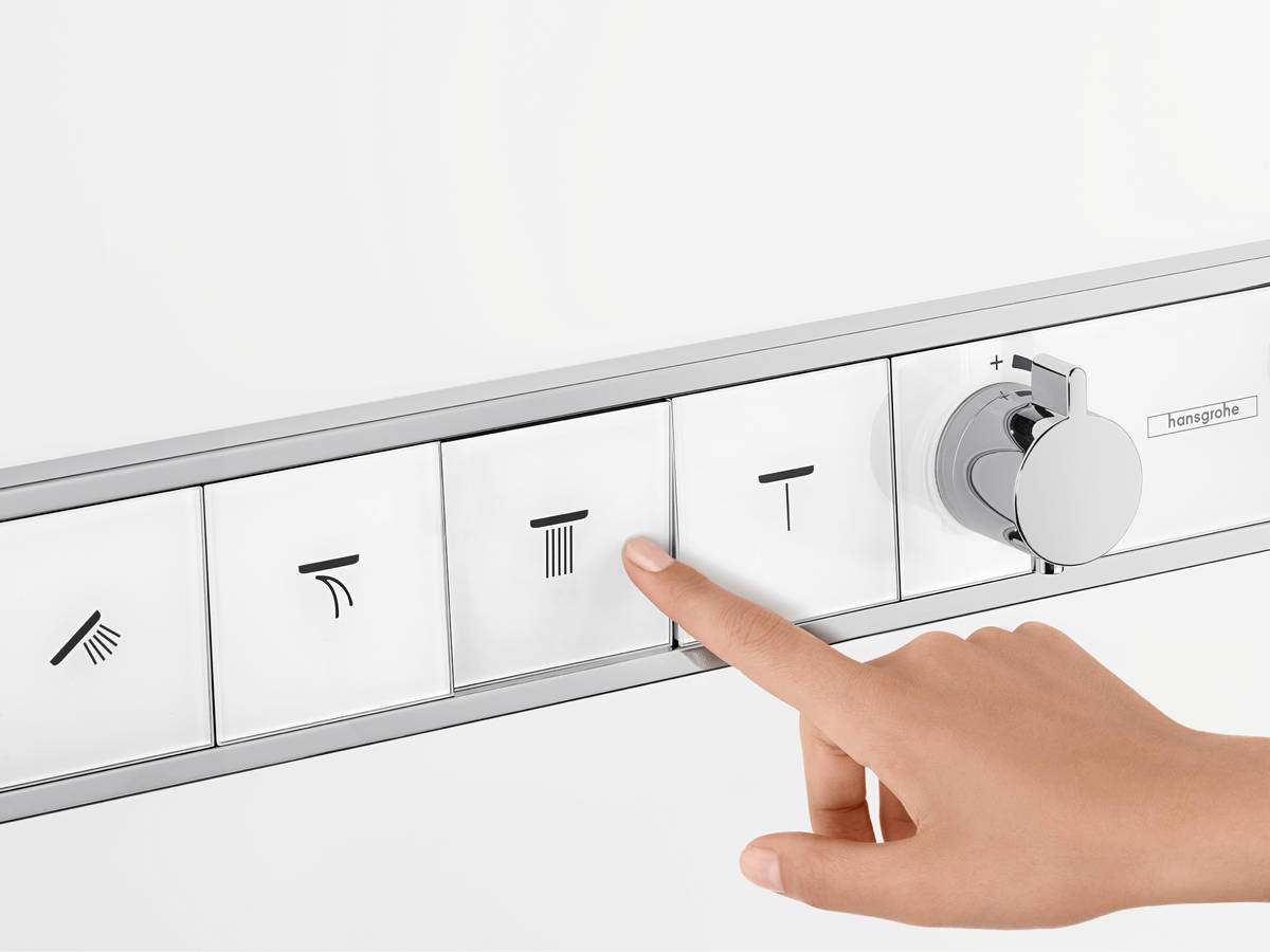Термостат для душа hansgrohe RainSelect 4 потребителя 15357600