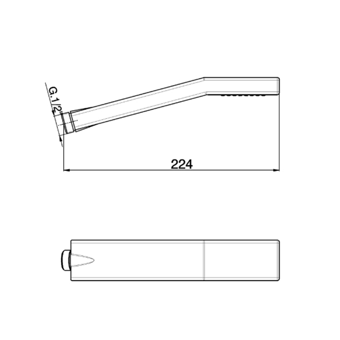 Cisal Shower Ручной душ, цвет: хром DS01418040