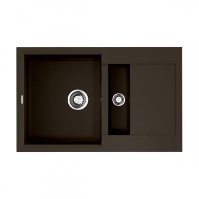 Кухонная мойка Omoikiri Sakaime 78-2-DC Tetogranit/темный шоколад 4993198