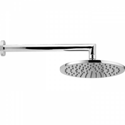 CISAL Shower Верхний душ D200 мм с настенным держателем L290 мм, цвет хром DS01319021