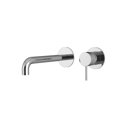 MIEL102RO/C00 Oioli Micro, встраиваемый в стену однорычажный смеситель для раковины, цвет хром