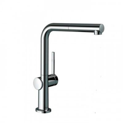 Hansgrohe Talis M54 Кухонный смеситель, однорычажный, с вытяжным изливом, укомплектован sBox, хром 72809000
